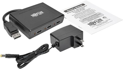 Tripp Lite 2-Port DisplayPort to HDMI Multi-Stream Transport (MST) Hub, DP 1.2 to HDMI, 3840x2160 4K x 2K @ 24/30Hz (B156-002-HD-V2) in Saudi Arabia