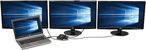 Tripp Lite 2-Port DisplayPort to HDMI Multi-Stream Transport (MST) Hub, DP 1.2 to HDMI, 3840x2160 4K x 2K @ 24/30Hz (B156-002-HD-V2) in Saudi Arabia