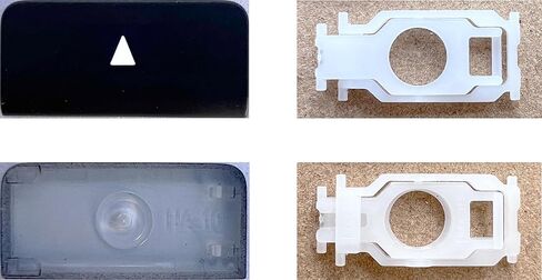 Replacement Individual Key Cap with Hinge for (M1 M2) MacBook Pro A2141 A2251 A2289 A2338 A2442 A2485 MacBook Air A2179 A2337 A2681 (0 Key) in Kuwait