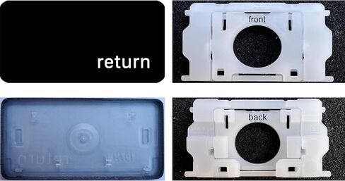 Replacement Individual Key Cap with Hinge for (M1 M2) MacBook Pro A2141 A2251 A2289 A2338 A2442 A2485 MacBook Air A2179 A2337 A2681 (0 Key) in Kuwait