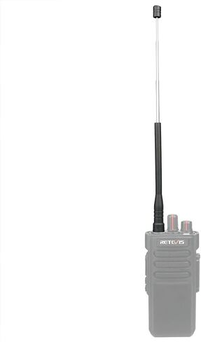 هوائي Retevis Walkie Talkie قابل للسحب، SMA-F UHF VHF 144/430 ميجا هرتز هوائي ثنائي النطاق، لـ Aliunce HD1 HD2 Retevis RA79 RT29 RT86 RM21، متوافق مع راديو BaoFeng UV-5R BF-888S Arcshell GMRS (حزمة واحدة) in Saudi Arabia