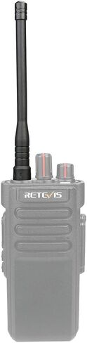 هوائي Retevis Walkie Talkie قابل للسحب، SMA-F UHF VHF 144/430 ميجا هرتز هوائي ثنائي النطاق، لـ Aliunce HD1 HD2 Retevis RA79 RT29 RT86 RM21، متوافق مع راديو BaoFeng UV-5R BF-888S Arcshell GMRS (حزمة واحدة) in Saudi Arabia
