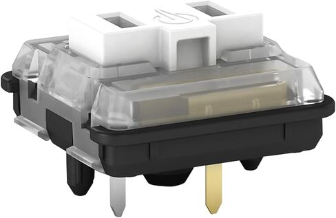 Kailh Low Profile RGB SMD Tactile Switch 1350 Chocolate Mechanical Keyboard Switch (Choc Brown 45pcs) in Saudi Arabia