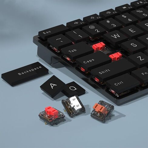 Kailh Low Profile RGB SMD Tactile Switch 1350 Chocolate Mechanical Keyboard Switch (Choc Brown 45pcs) in Saudi Arabia