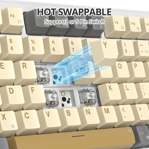 75 Percent Gasket Mounted Mechanical Keyboard Hot Swappable,Wired 87 Key TKL Mechanical Keyboard,RGB Backlit,Custom White Switch NKRO Gaming Keyboard Suitable for Win/Mac (Black) in Saudi Arabia