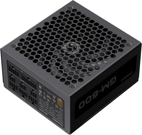 GAMEMAX GM Series Power Supply, Semi-Modular, 80 Plus Bronze, GM-500 Modular, Black in Saudi Arabia