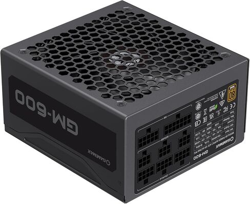GAMEMAX GM Series Power Supply, Semi-Modular, 80 Plus Bronze, GM-500 Modular, Black in Saudi Arabia