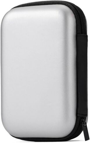 Multi Functional 2.5-inch Hard Drive Bag, EVA Earphone Bag, Mobile Hard Drive Storage Bag, Electronic Product Bag,Mobile Phone Hard Drive Storage Bag (Blue) in Saudi Arabia