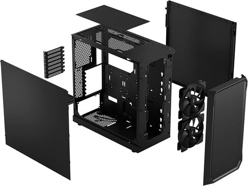 Fractal Design Focus 2 RGB White TG Clear Tint in Saudi Arabia