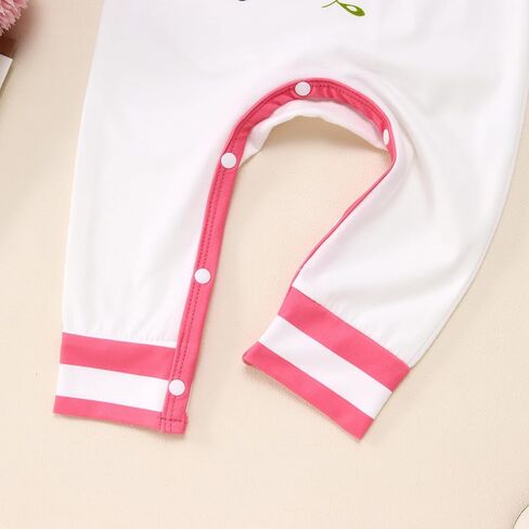 Infant Baby Girls Bodysuit Daddy's Girl Onesie Romper Flower Outfits Short Sleeve Jumpsuit 3-18M in Saudi Arabia