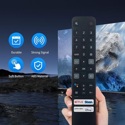 جهاز التحكم عن بعد الصوتي البديل RIVIERA RC901V FAR1 لتلفزيون TCL in Kuwait
