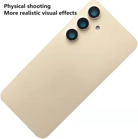 Galaxy S24 Back Glass Cover Replacement Waterproof Housing Door with Camera Glass Lens and Tape Parts for Samsung Galaxy S24 All Versions +Tools (Black) in Saudi Arabia