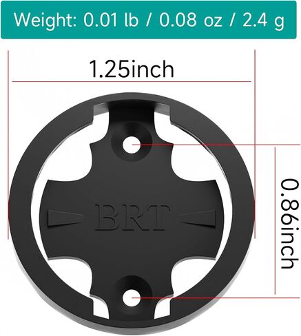 Computer Bike Mount For Wahoo, 4 Pack Wahoo Mount Insert Compatible with Out Front Wahoo Cycling Computer Mounts, Wahoo Bike Computer Mounts Replacement Base, Cycling Combo Mount Road MTB Accessories in Saudi Arabia