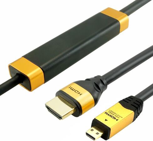 كابل HDMI صغير بطول 75 قدم إلى HDMI، موسع كابل HDMI 4K60HZ مع معزز إشارة مدمج، كابل HDMI V2.0 مع دعم التعادل HDR in Kuwait