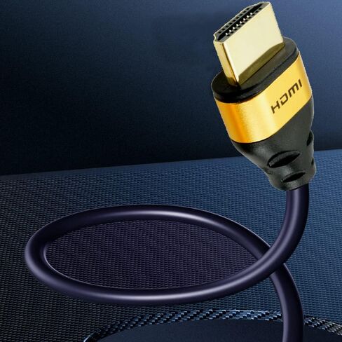 كابل HDMI صغير بطول 75 قدم إلى HDMI، موسع كابل HDMI 4K60HZ مع معزز إشارة مدمج، كابل HDMI V2.0 مع دعم التعادل HDR in Kuwait