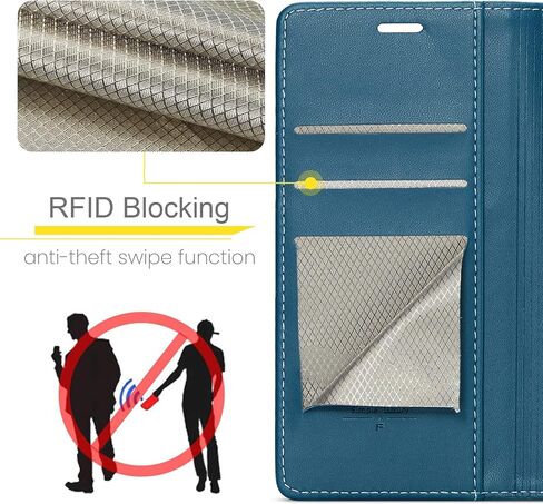 for Samsung Galaxy S20 Ultra 6.9"(NON S20/S20+) Wallet Case with RFID Blocking Credit Card Holder, PU Leather Flip Kickstand Shockproof Cover Women Men for Samsung S20 Ultra Phone case(Black) in Saudi Arabia