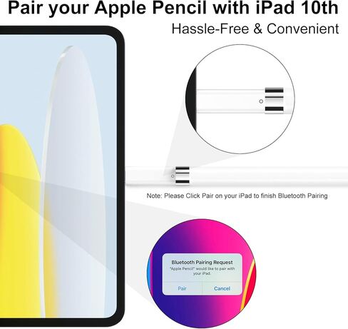 محول شحن Jiunai متوافق مع Apple Pencil الجيل الأول ذكر USB-C إلى أنثى Lightning محول شحن بلوتوث زوج USB-C إلى محول قلم رصاص لقلم Apple Pencil الجيل الأول iPad 10 in Kuwait