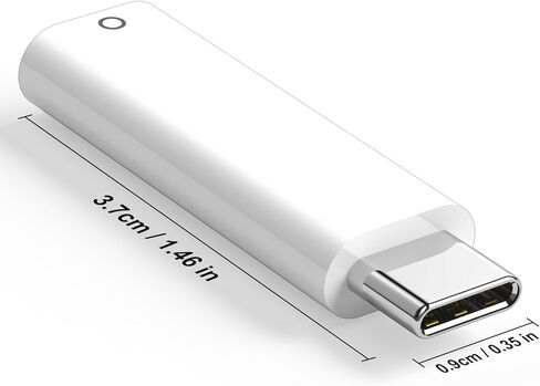 محول شحن Jiunai متوافق مع Apple Pencil الجيل الأول ذكر USB-C إلى أنثى Lightning محول شحن بلوتوث زوج USB-C إلى محول قلم رصاص لقلم Apple Pencil الجيل الأول iPad 10 in Kuwait