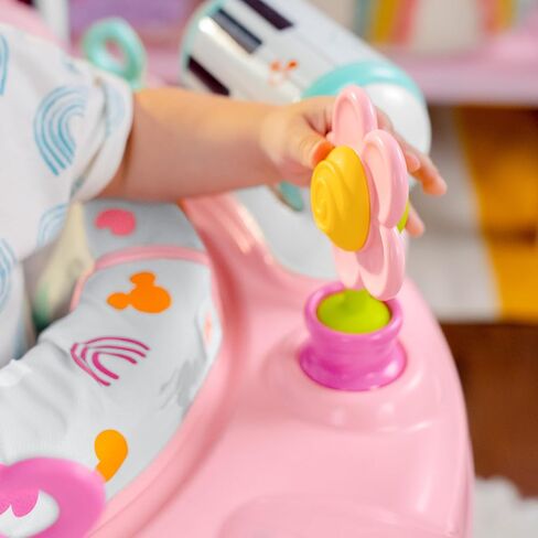 سترة أنشطة الأطفال من برايت ستارتس ديزني ذا ليتل ميرميد سي أوف انشطة مع ألعاب تفاعلية وأضواء وموسيقى مع أميرة ديزني آرييل، من 6 إلى 12 شهرًا (أزرق) in Kuwait