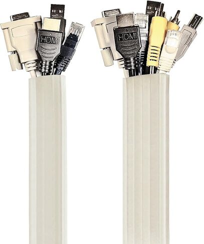 UTW-FCW12-BK 12-Feet Flexi Cable Wrap, Black in Saudi Arabia