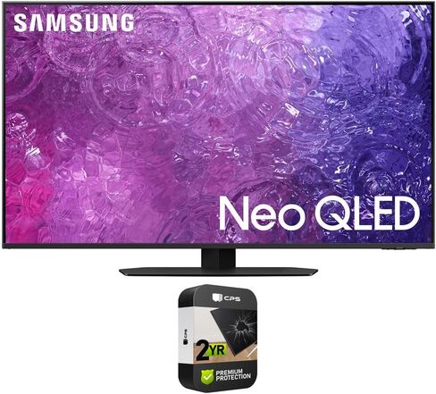 SAMSUNG QN55QN90CAFXZA 55 Inch Neo QLED 4K Smart TV 2023 (Renewed) Bundle with 2 YR CPS Enhanced Protection Pack in Saudi Arabia