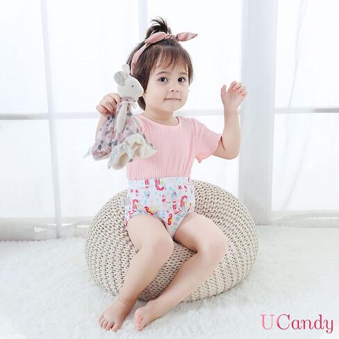 Max Shape Baby Girls Training Underwear, Toddler Girls Training Pants Girls Training Underpants 7 Pack in Saudi Arabia