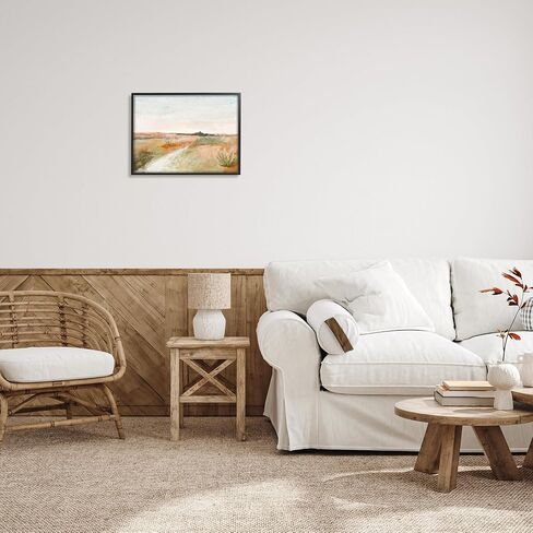 Stupell Industries Rustic Desert Landscape Black Framed Giclee Art Design by Hayley Michelle in Saudi Arabia