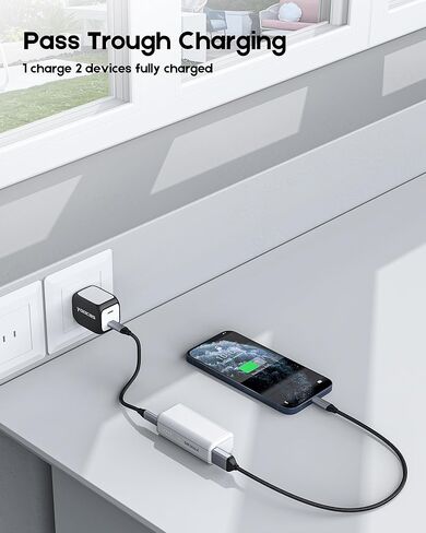 Mini Portable Charger- 5000mah 4.5oz Lightweight Power Bank-Dual Ports PD 20w Fast-Charging Battery Pack Compatible with iPhone,ipad,Samsung,Android,Aipods,and More. in Kuwait