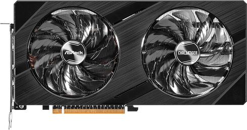 ASRock Intel ARC A750 Challenger D 8GB OC، 8GB DDR6، PCIe4، 2 HDMI، 2 DP، ساعة 2200 ميجاهرتز، تبريد 0 ديسيبل، كسر سرعة التشغيل in Kuwait