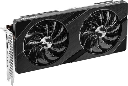 ASRock Intel ARC A750 Challenger D 8GB OC، 8GB DDR6، PCIe4، 2 HDMI، 2 DP، ساعة 2200 ميجاهرتز، تبريد 0 ديسيبل، كسر سرعة التشغيل in Kuwait