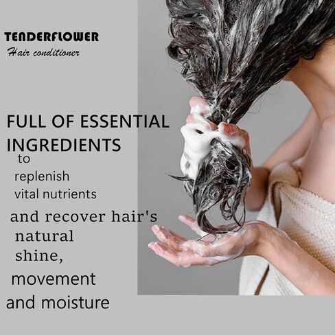 TENDER'FLOWER Folic Acid & Amino Acid Gentle Nourishing Conditioner For Pregnant Women No Fragrance Added Can Be Used During Pregnancy And Lactation Maternity Skin Care (1PCS) in Saudi Arabia