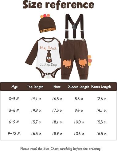 My First Thanksgiving Baby Boy Outfit Turkey Romper Suspender Pants Gobble Hat Thanksgiving Baby Boy Outfit in Saudi Arabia