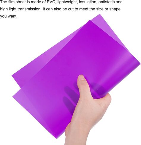 MECCANIXITY Gel Light Filter Red Transparent Correction Lighting Gel Filter 11x8.5 inch Plastic Sheets for Film Photo Video Party Pack of 10 in Kuwait