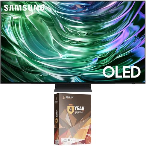 SAMSUNG QN42S90DAEXZA 42 Inch 4K OLED Smart TV with Dolby Atmos and 2 Year Amber Protection Plan (2024) in Kuwait