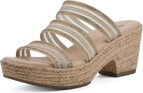 صندل نسائي بكعب Bianna من CLIFFS BY WHITE MOUNTAIN in Kuwait