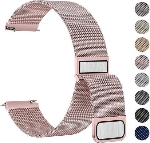 Meliya 20mm 22mm Watch Bands Stainless Steel Metal Quick Release Replacement Wristband Straps for Men Women in Saudi Arabia