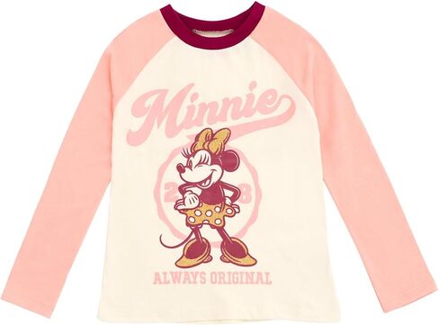 Disney Minnie Mouse Mickey Mouse T-Shirt and Leggings Outfit Set Infant to Big Kid in Kuwait