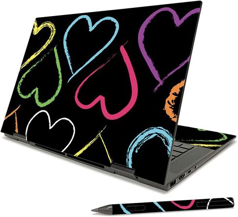 MightySkins Skin Compatible with HP Envy x360 15" (2021) - Biohazard | Protective, Durable, and Unique Vinyl Decal wrap Cover | Easy to Apply, Remove, and Change Styles | Made in The USA in Saudi Arabia