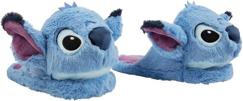 Disney Women's Slippers, Fluffy 3D Non Slip - Baby Yoda Gifts in Saudi Arabia