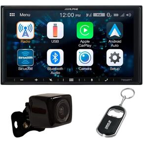 Alpine ILX-W650 7" Anti-Glare Capacitive Touchscreen Multimedia Receiver (Does Not Play CDs) with Back-Up Camera