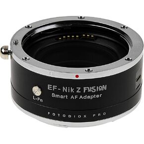 Fotodiox Pro Fusion Smart Adapter Compatible with EF Lenses on Nikon Z-Mount Cameras
