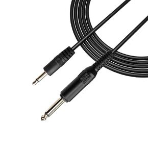 PNGKNYOCN 1/8 to 1/4 Mono Cable,3.5mm 1/8" TS Mono Male to 6.35mm 1/4" Mono Male Audio Cable for Amplifier, Laptop,Guitar(3M/9.8FT)