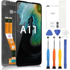 Screen Replacement for Samsung Galaxy A11 A115A A115U A115W S115DL LCD Display 6.4 inch Touch Screen Digitizer Glass Full Assembly with Repair Tools (US Version)