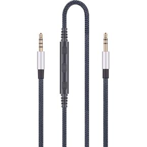 Audio Replacement Cable with Mic Remote Volume Control Compatible Sony MDR1000X, MDRXB650BT, MDR-XB950BT, WH1000XM3, WH1000XM2, WH-CH700N Headphone and Compatible Samsung Galaxy Android in Kuwait