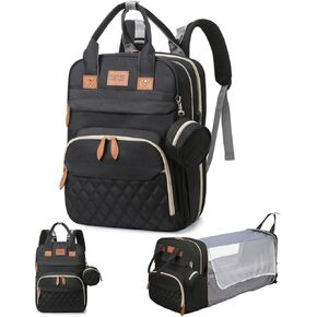 Baby Diaper Bag Backpack, Large Baby Diaper Bags for Boys Girls, Baby Bag with USB Charging Port, Multifunction Waterproof Travel Bag for Moms Dads