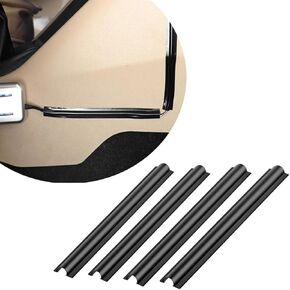 4 PCS Car Concealed Wire Sleeve, PVC Automotive Split Sleeving Wire Cord Organizer, Self-Adhesive Tubing Cable Hidden Protector, Universal Interior Car Accessories