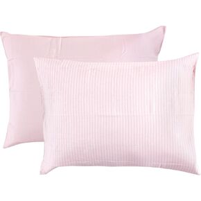 Touched by Nature Unisex Baby and Toddler Organic Cotton Toddler Pillowcase, Barely Pink, One Size