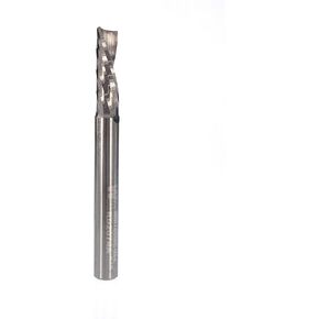 Whiteside Router Bits RD2074A Single O-Flute with Spiral Down Cut 1/4-Inch Cutting Diameter and 3/4-Inch Cutting Length