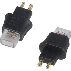 okcsc MMCX Cable Female(Cable Side) Connector Work for MMCX Cable Connected to FOSTEX TH900 MKII MK2 TH600 TH909 Headsets(Headphone Side) Adapter Black
