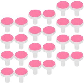 Angoily 24PCS Baby Nail File Pads, Electric Baby Nail Grinding Heads, Kid Nail Trimmer Replacement Pads, Nail Clippers Polish Disc for Kids 12 Months Up (Green)